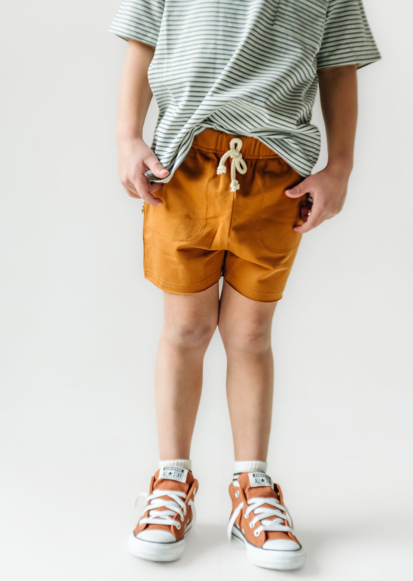 SK8 SHORTS IN RUST