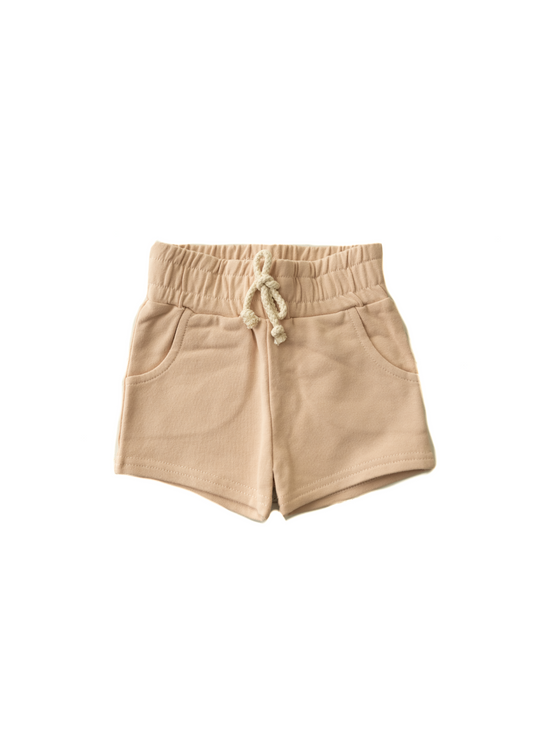 ULTIMATE SHORTS IN WHITE PEACH