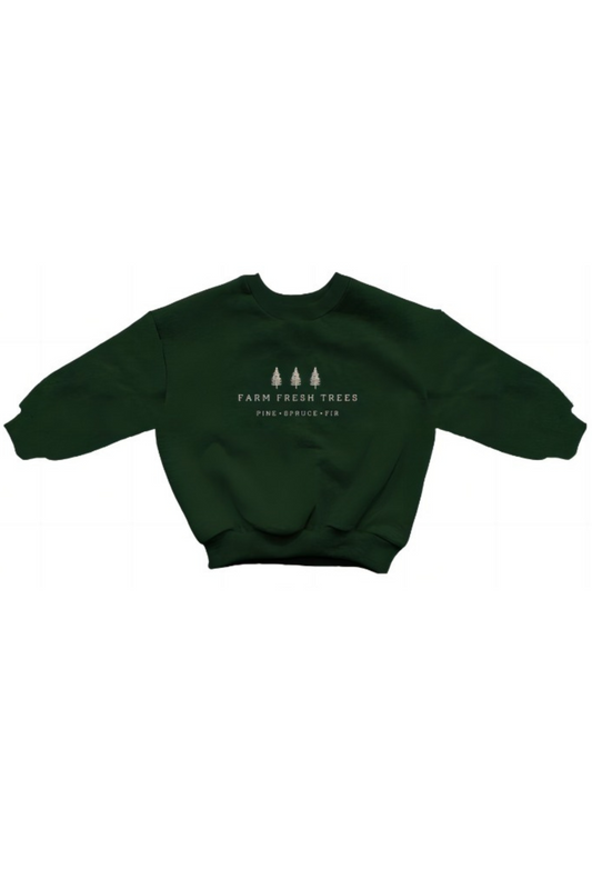 ADULT FARM FRESH TREES CREWNECK