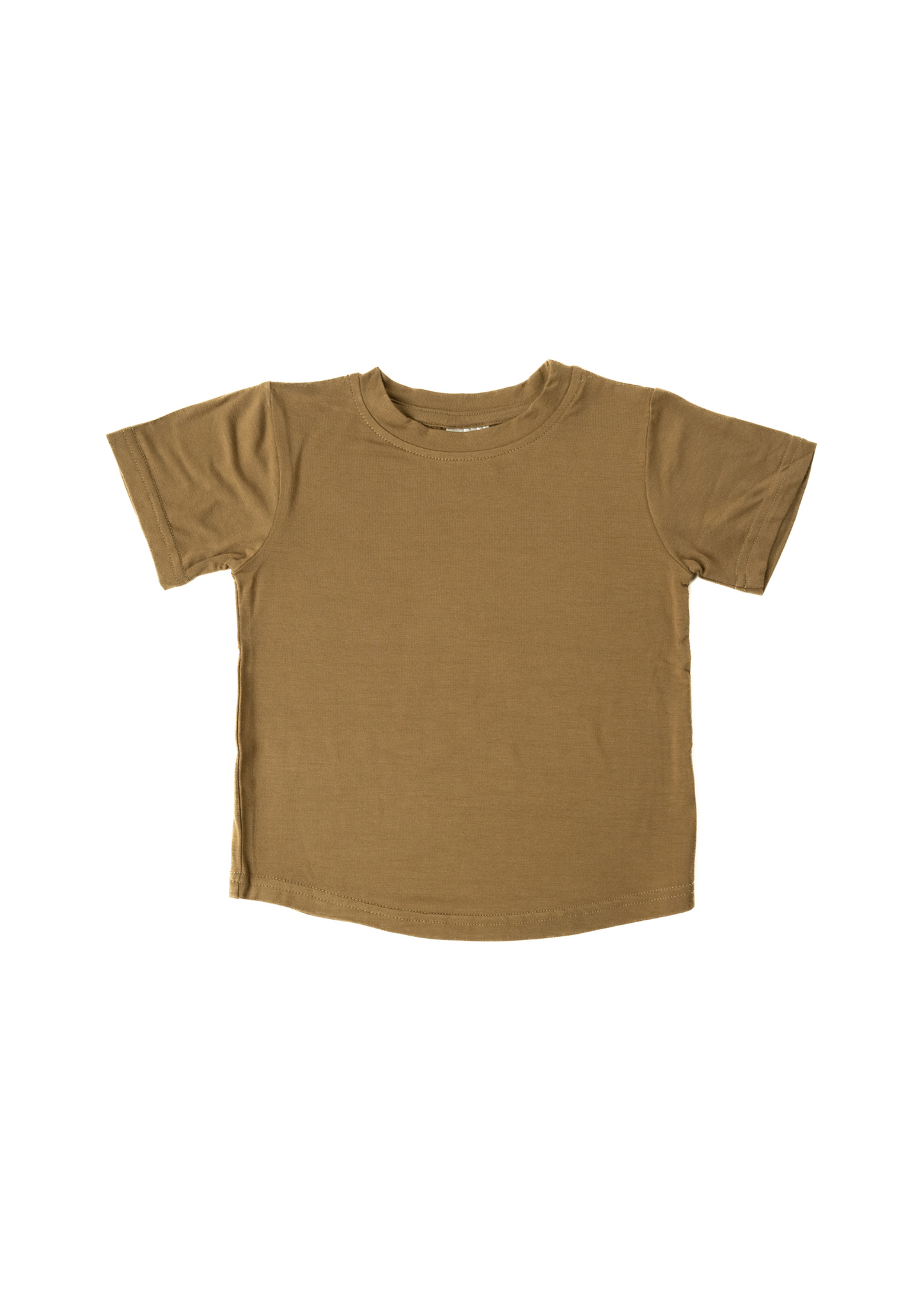 BAMBOO TEE IN TOFFEE