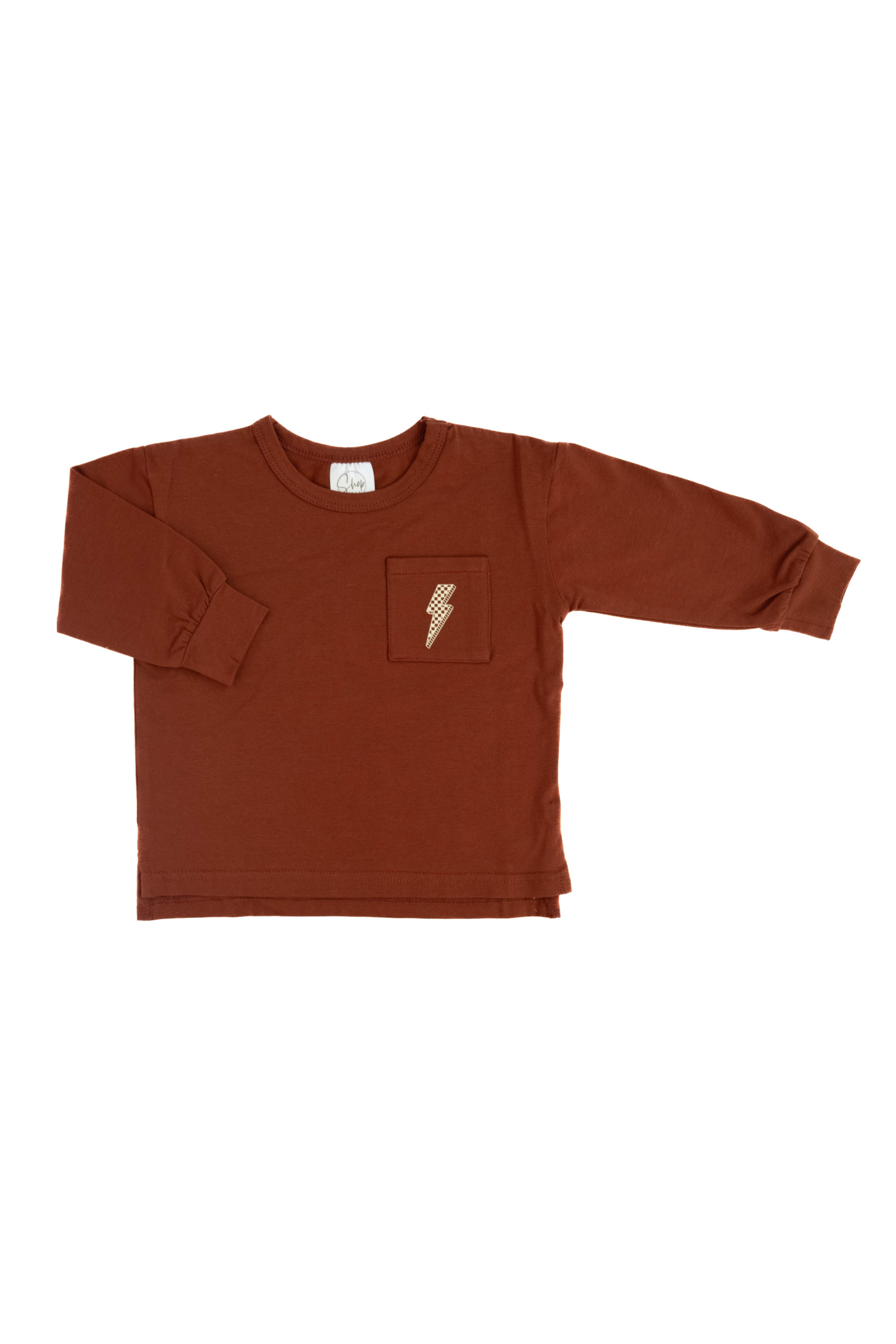 LIGHTNING LONG SLEEVE POCKET TEE