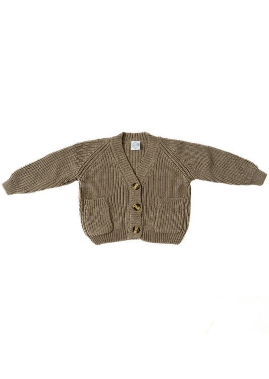 CARDIGAN IN WHEAT