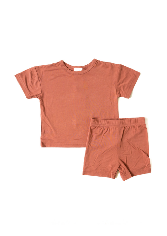 BAMBOO SET IN DESERT CORAL