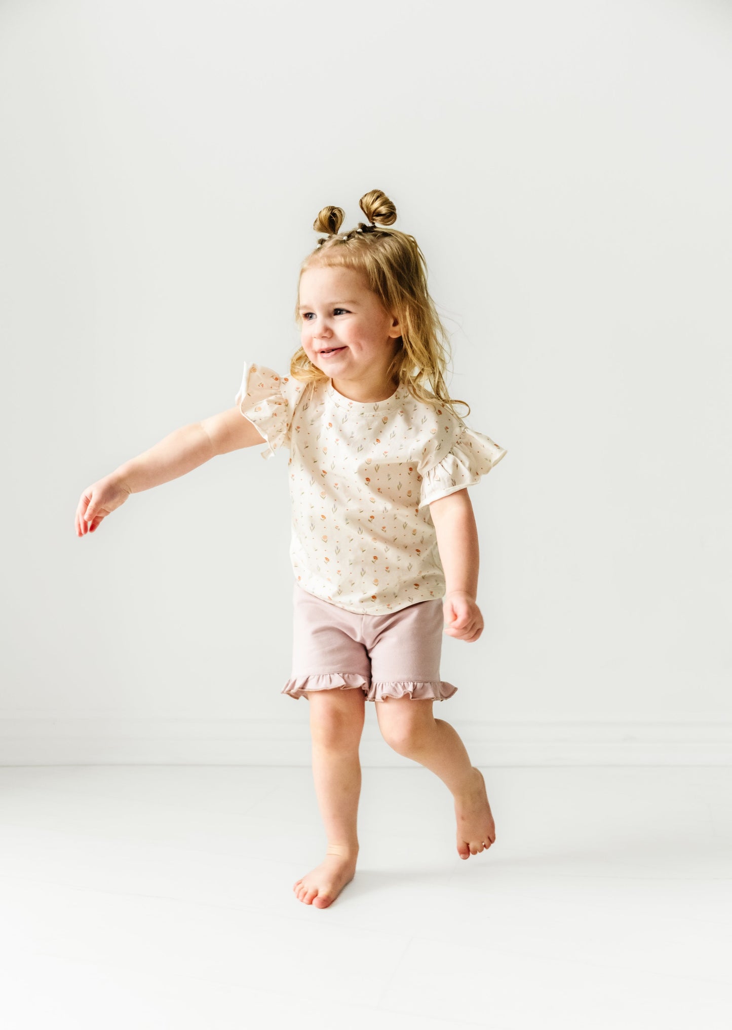 DOTTIE FLUTTER TEE