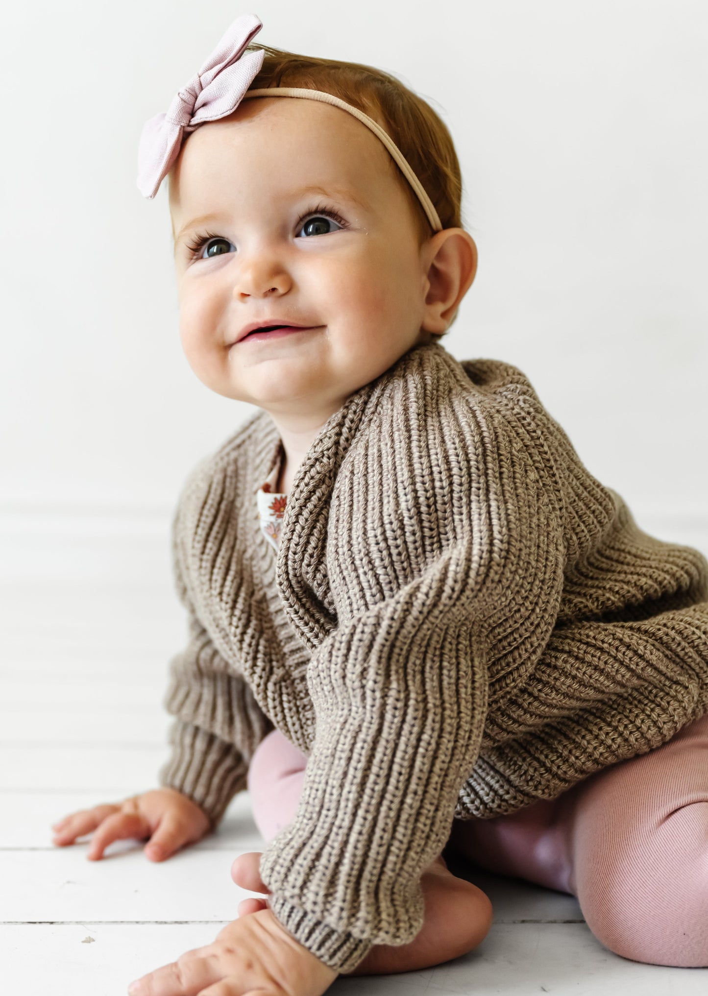 CARDIGAN IN WHEAT