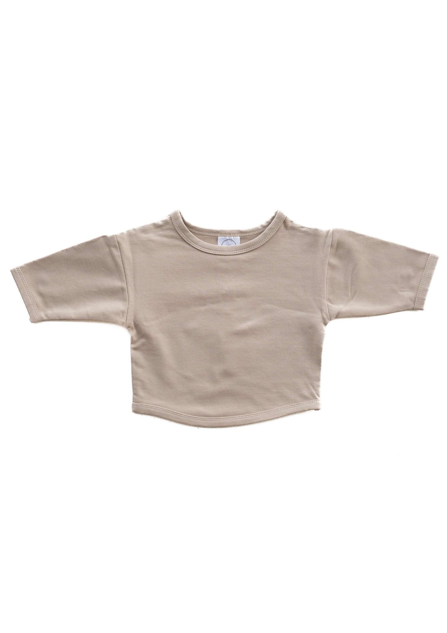 RELAXED LONG SLEEVE TEE IN CHESTNUT