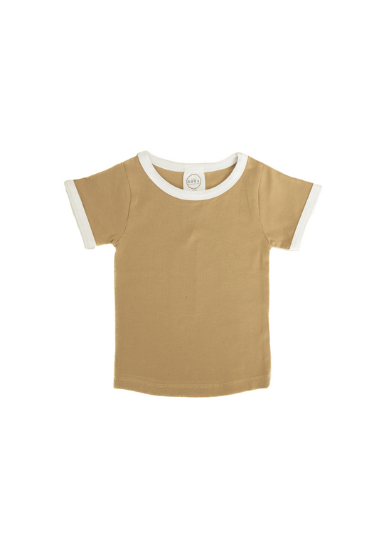 RAD TEE IN FLAX