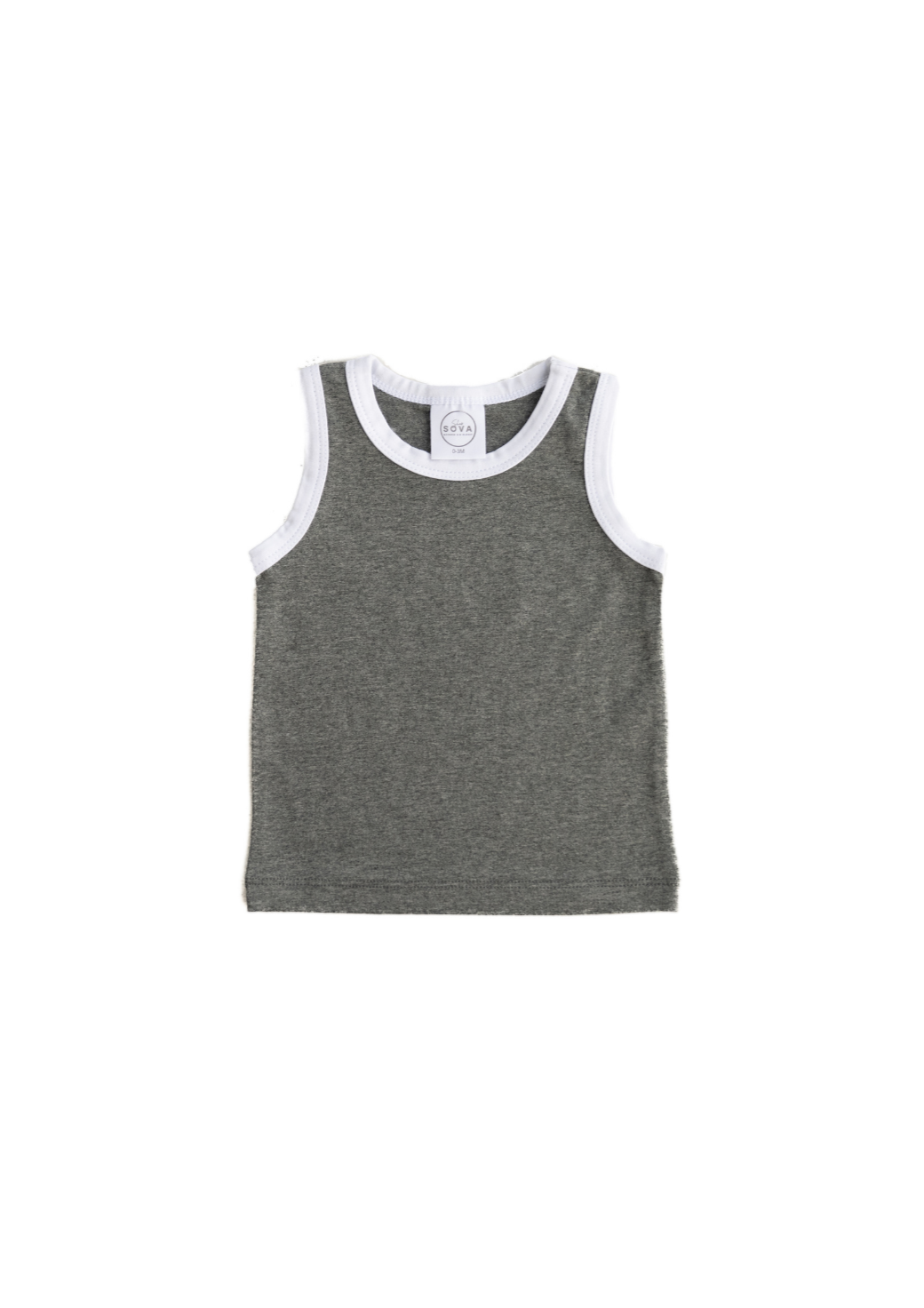 RAD TANK IN HEATHERED CHARCOAL